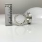 Cool earrings for men, mens hoop earrings in size L, large hoop earrings, ECE190MW