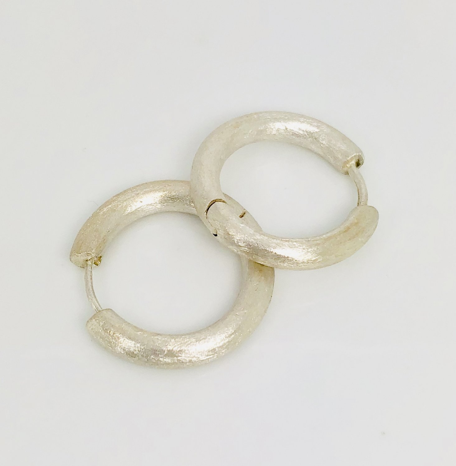 Extra large men's hoop earrings