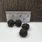 Kuusteel grey silk knot cufflinks
