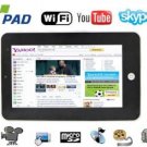 Android 7" Touchscreen Tablet PC Apad Wifi ePad with 1.3 M pix Camera 256MB RAM