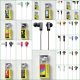 Fashionable in-ear headphones in 12 unique designs