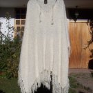 Beautiful boucle alpaca wool poncho