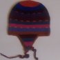 Lot of 10 stripped Peruvian Hat Chullo