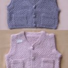 Lot of 10 little baby vest with buttons and pockets
