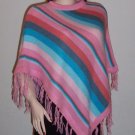 Lot of 10 beautiful ponchos -  multicolor -  Alpaca Wool