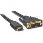 Dynex DX-C114181 Video cable single link HDMI DVI - DVI-D (M) - 19 pin HDMI (M) - 6.6 ft