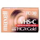 Maxell HGX-GOLD TC-30 Premium High Grade Videocassette