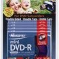 Memorex 4X Double-sided Write-once Mini DVD-R Blister 5-Pack