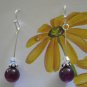 Drop crystal earrings (different colors too!)