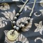 Button Pendant Necklaces
