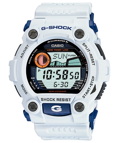 Casio G Shock G7900a 7 G Rescue Mens Watch White Wolfecouture 9732