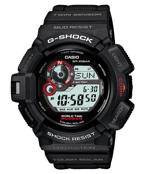 g shock watch twin sensor