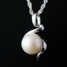 AAA 9.0~9.5 mm cultured freshwater pearl pendant (PD091315)