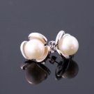 9.0~9.5mm  cultured freshwater pearl Earring (ER091304)