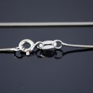 0.88mm Sterling Silver Snake Chain made in Italy (CH091301)