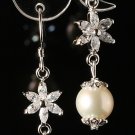 AAA 9.0~9.5 mm Cultured Freshwater Pearl Earring (ER091307)