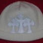 A&G : BF-C8IVY VINTAGE CEMETARY CROSS CASHMERE BEANIE CAP - BRAND NEW WITH TAGS