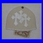 A&G : F6H-C8IVY VINTAGE CEMETARY CROSS CASHMERE BEANIE CAP - BRAND NEW W/TAGS (ONLY ONE LEFT)