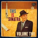 FRANK SINATRA  " This Is Sinatra   Volume Two "   1958 LP