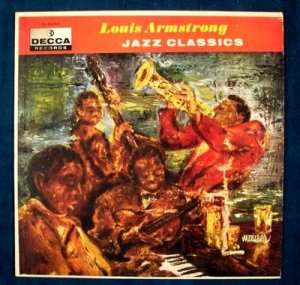 LOUIS ARMSTRONG  " Jazz Classics "  1960 LP