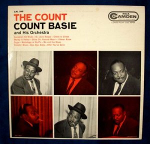COUNT BASIE  " The Count "   1958 Jazz LP