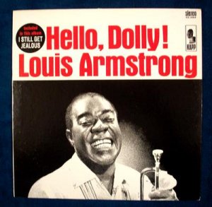LOUIS ARMSTRONG  " Hello Dolly "  1964 Jazz LP