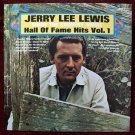 JERRY LEE LEWIS     " Hall of Fame Hits Vol. 1 "  1969 LP