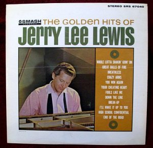 JERRY LEE LEWIS      " The Golden Hits "   1964 LP
