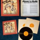 AMOS 'N' ANDY   " The Best Loved Shows "  3 LP Boxed Set