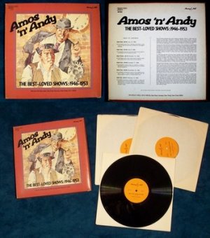 AMOS 'N' ANDY   " The Best Loved Shows "  3 LP Boxed Set