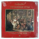 THE BAROQUE STYLE ~ Great Ages of Music    DBL Album / Unopened   Classical 2LP
