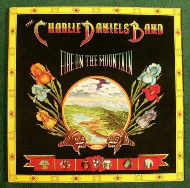 The CHARLIE DANIELS BAND  ~  Fire On The Mountain       1974 Country Rock LP