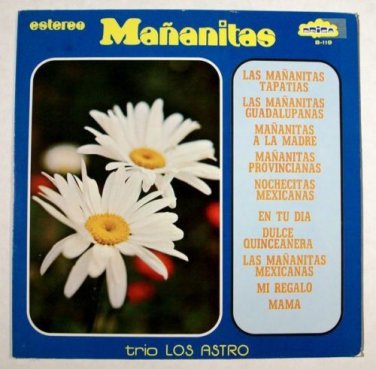 MANANITAS  ~  TRIO LOS ASTRO    /   LP Mexico
