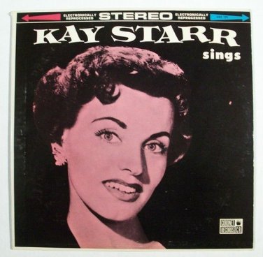 KAY STARR   ~   Kay Starr Sings         1960 Jazz / Vocal LP
