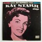 KAY STARR   ~   Kay Starr Sings         1960 Jazz / Vocal LP