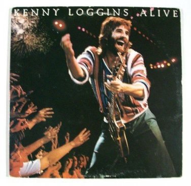 KENNY LOGGINS        " Kenny Loggiins Alive "      1980 DOUBLE Rock LP