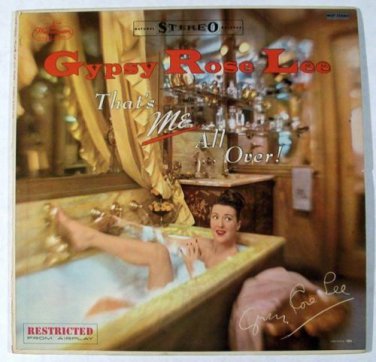 GYPSY ROSE LEE      " That's Me All Over "    LP     A Real Collector's Item !