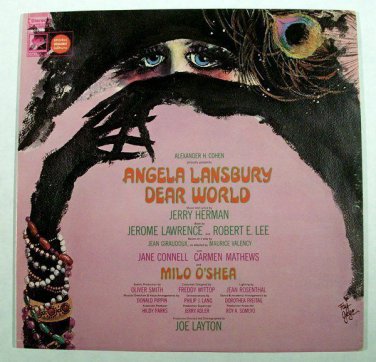 DEAR WORLD  ~ 1969 Broadway Soundtrack LP     Angela Lansbury