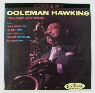 COLEMAN HAWKINS         " Coleman Hawkins "       1960 Jazz LP / Red Vinyl