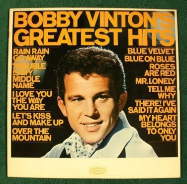 BOBBY VINTON       Greatest Hits       1964 Pop LP