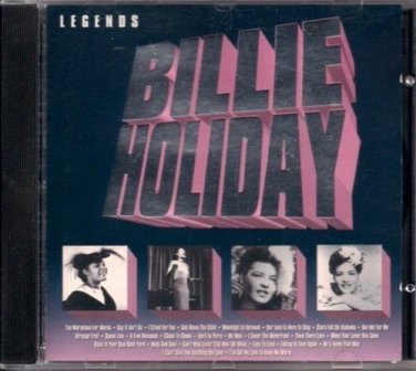BILLIE HOLIDAY  ~  " Legends "      Blues / R&B  CD