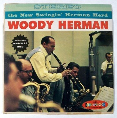 WOODY HERMAN     " The New Swingin' Herman Herd  "    1960 Jazz LP / Red Vinyl