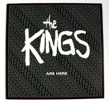THE KINGS    The Kings Are Here     1980 Rock LP     Debut