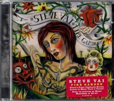 STEVE VAI  ~   " Fire Garden "      Rock CD