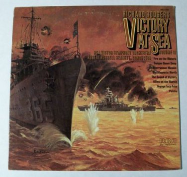 Richard Rodgers'  VICTORY AT SEA  ~  Volume II    1976 Soundtrack LP