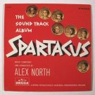 SPARTACUS  ~  1960 Original Soundtrack LP       Kirk Douglas / Laurence Olivier
