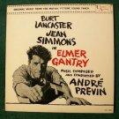 ELMER GANTRY   ~   1960 Motion Picture Soundtrack LP     Burt Lancaster