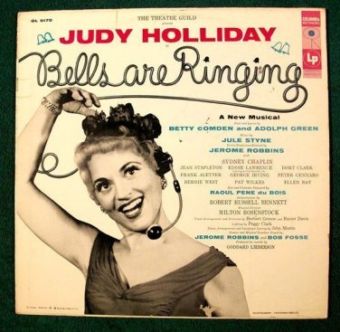 BELLS ARE RINGING   ~   1957 Original Soundtrack Recording LP     Judy Holliday