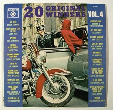 20 ORIGINAL WINNERS   /    1965 Various Artists LP     1950's - 60's Hits