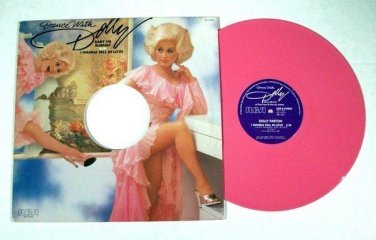 DOLLY PARTON  ~  Baby, I'm Burnin'    1978 Country/Pop  12" Single    Pink Vinyl